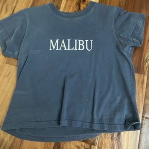 Brandy Melville blue Malibu T-shirt